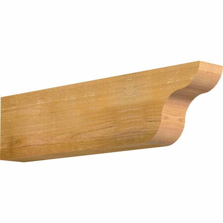 Ekena Millwork Carmel Rough Sawn Rafter Tail, Western Red Cedar, 4"W x 8"H x 32"L RFT04X08X32CAR00RWR